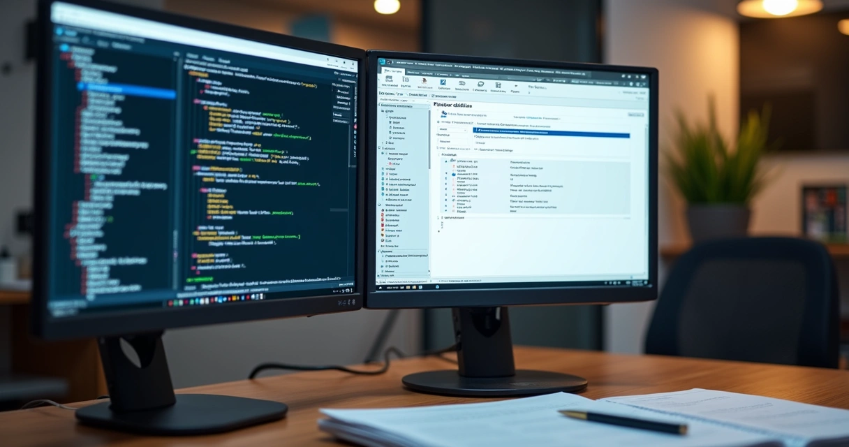 Tela de computador mostrando integração de API fiscal passo a passo