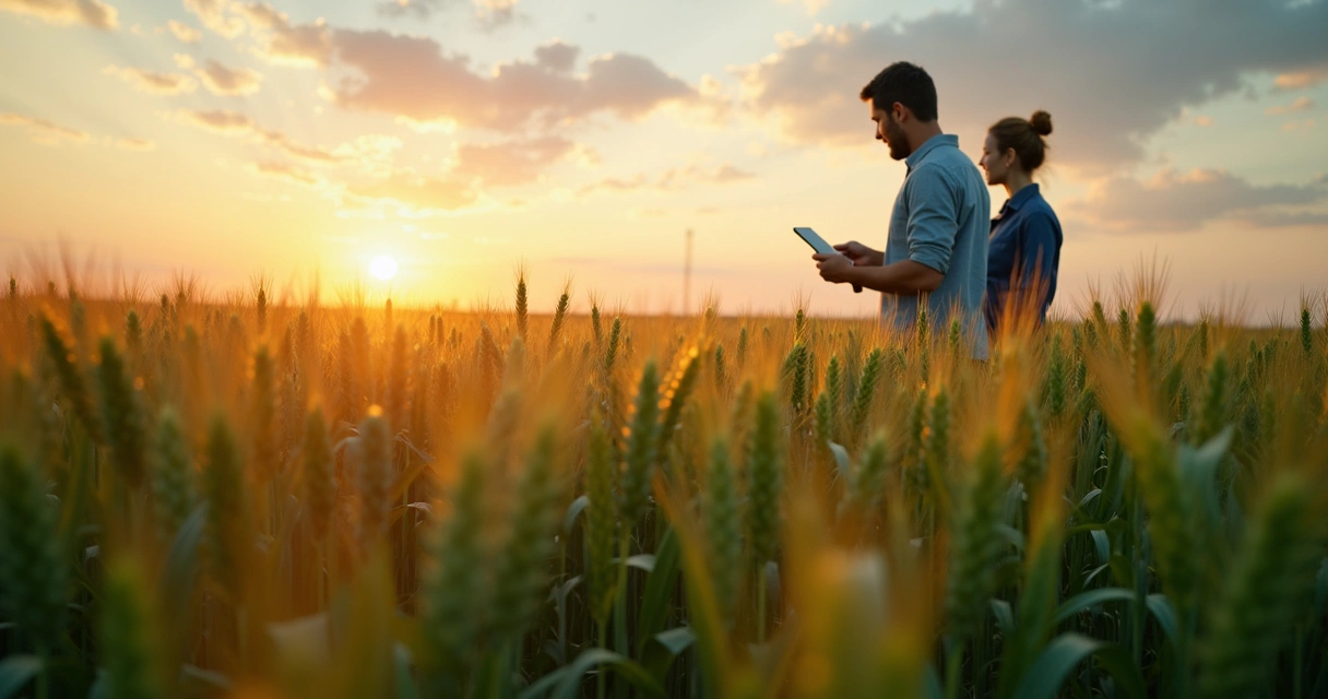Integração de tecnologia de inteligência artificial com produção de grãos