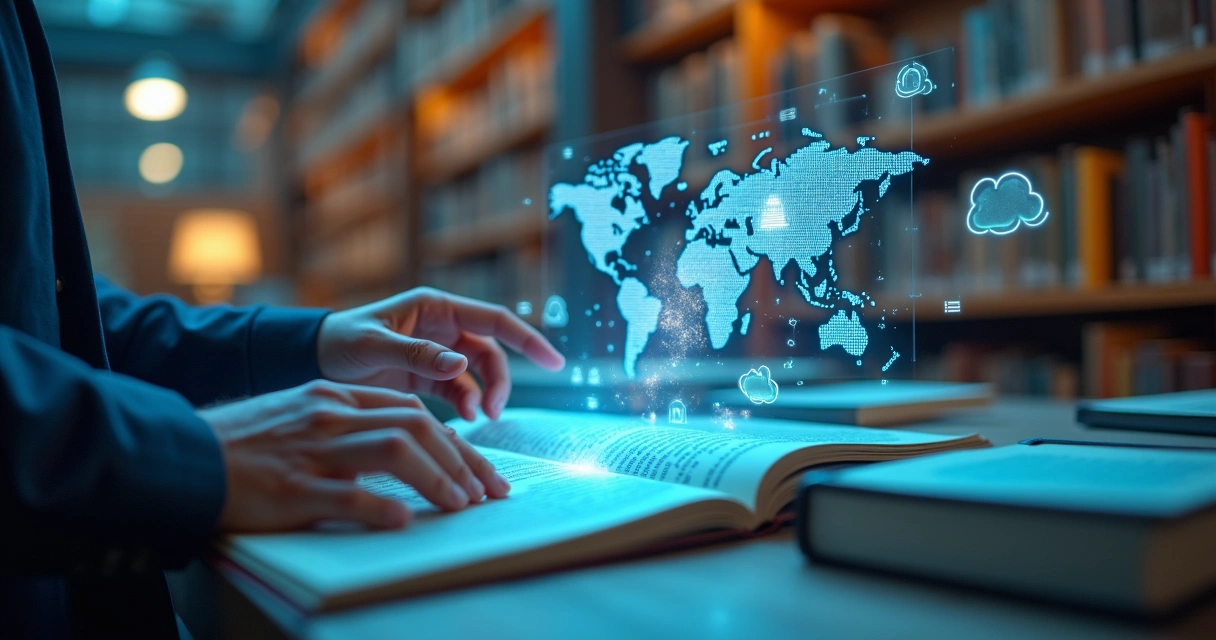 Inteligência artificial auxiliando buscas em uma biblioteca digital 