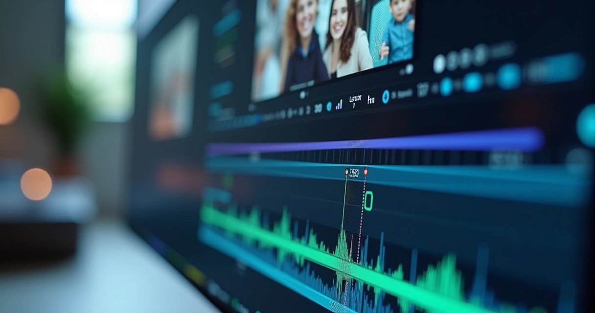 Artificial intelligence software detecting segments of a long video 
