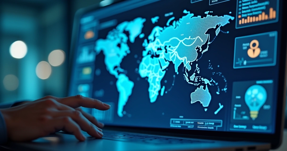 IA analisando dados de redes sociais para prevenir crises reputacionais 