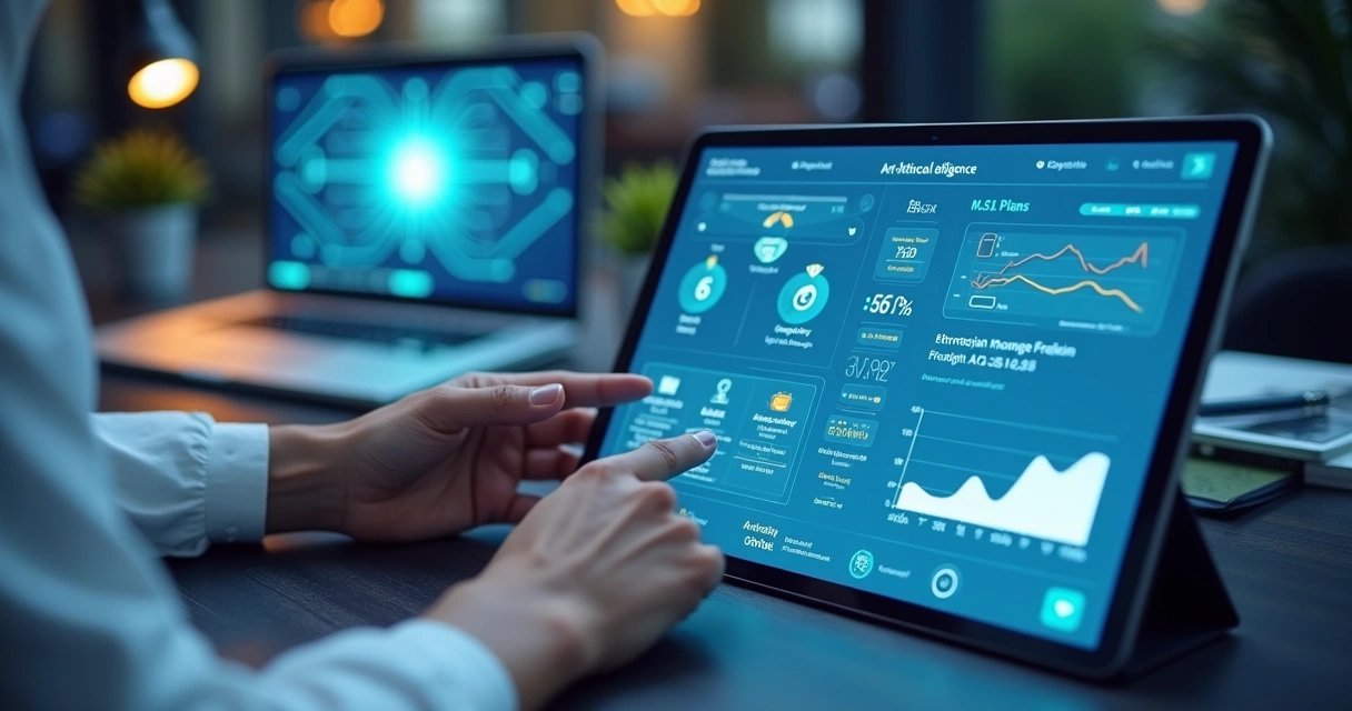Interface de inteligência artificial auxiliando em atendimento nutricional 