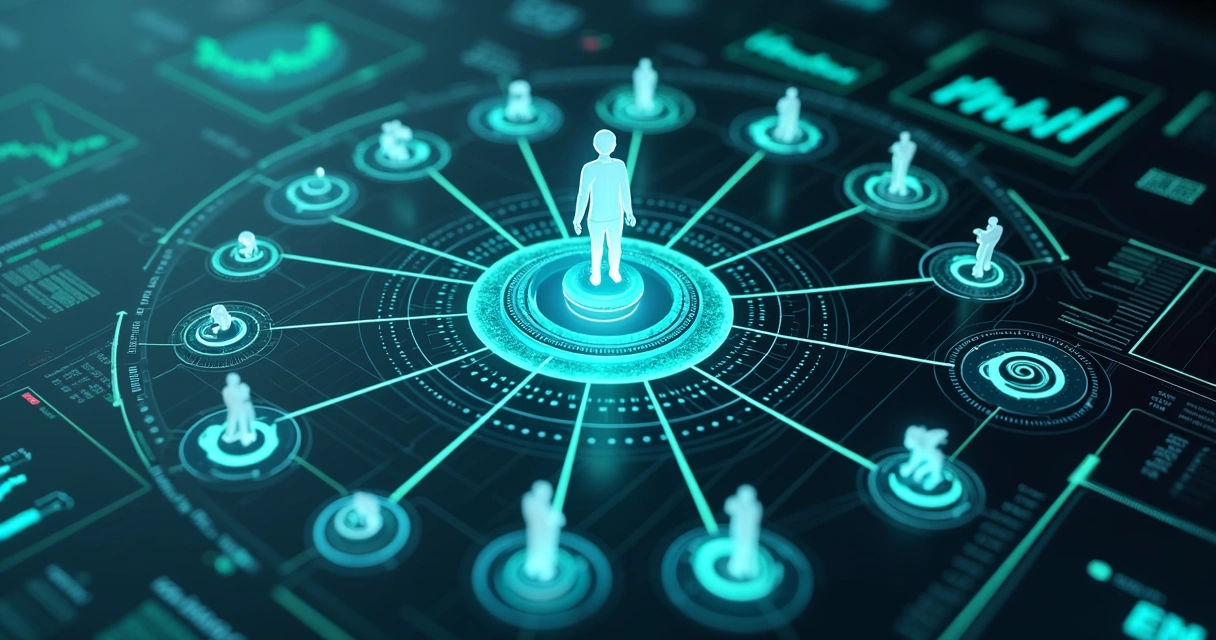 Visão de dashboard com gráficos, IA integrada e análise de parceiros 