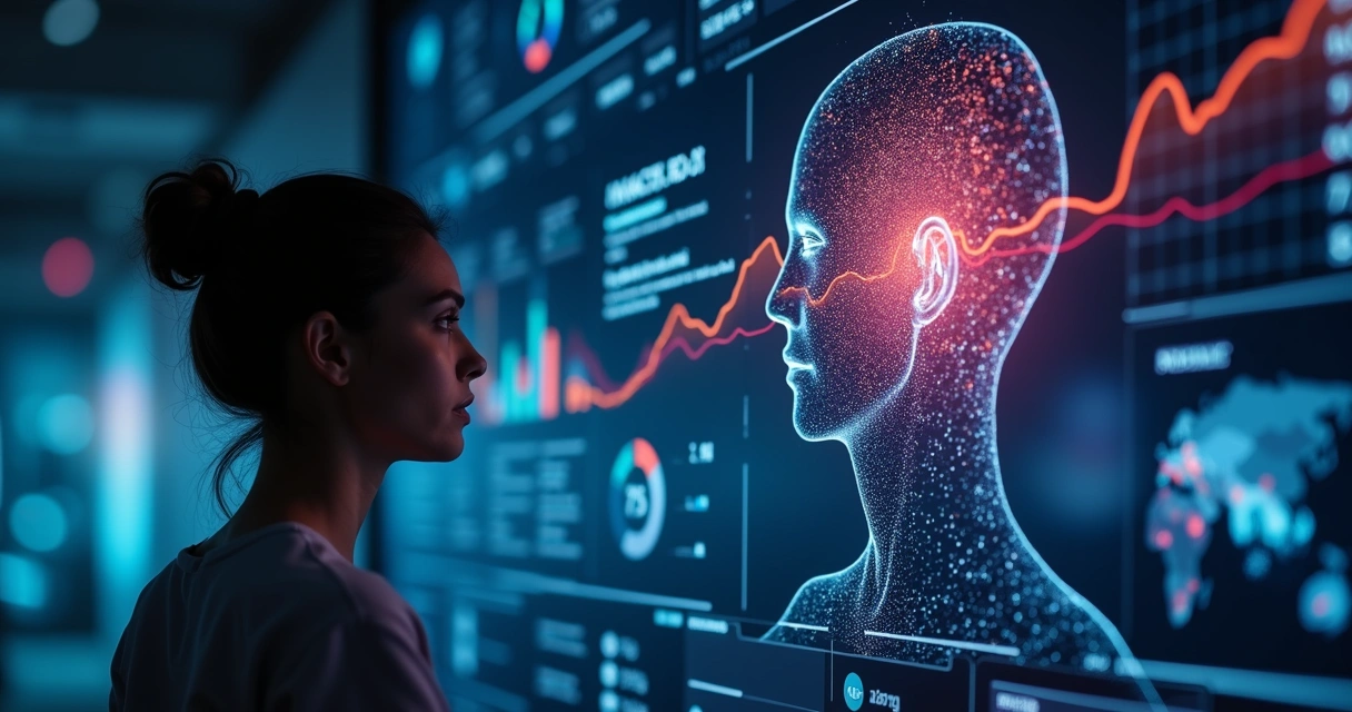 Painel mostrando segmentação avançada com inteligência artificial 