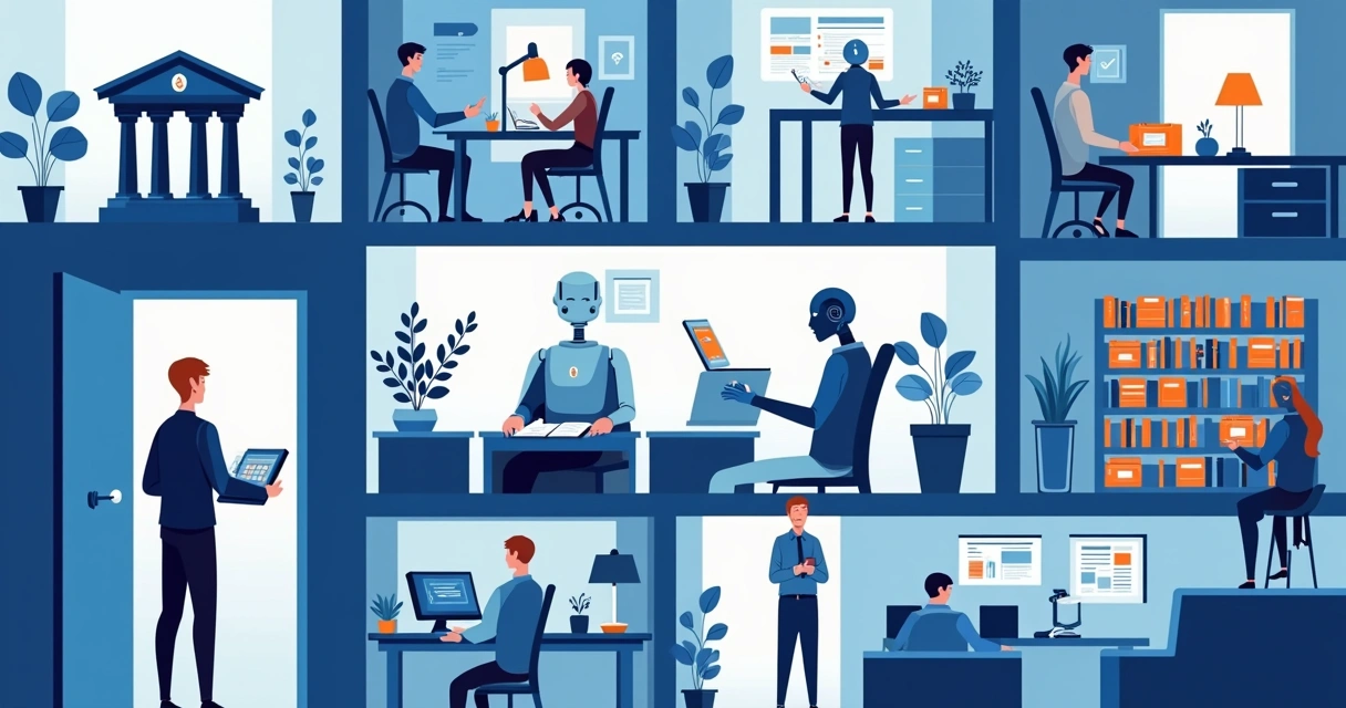 Inteligência artificial automatizando serviços em vários setores 