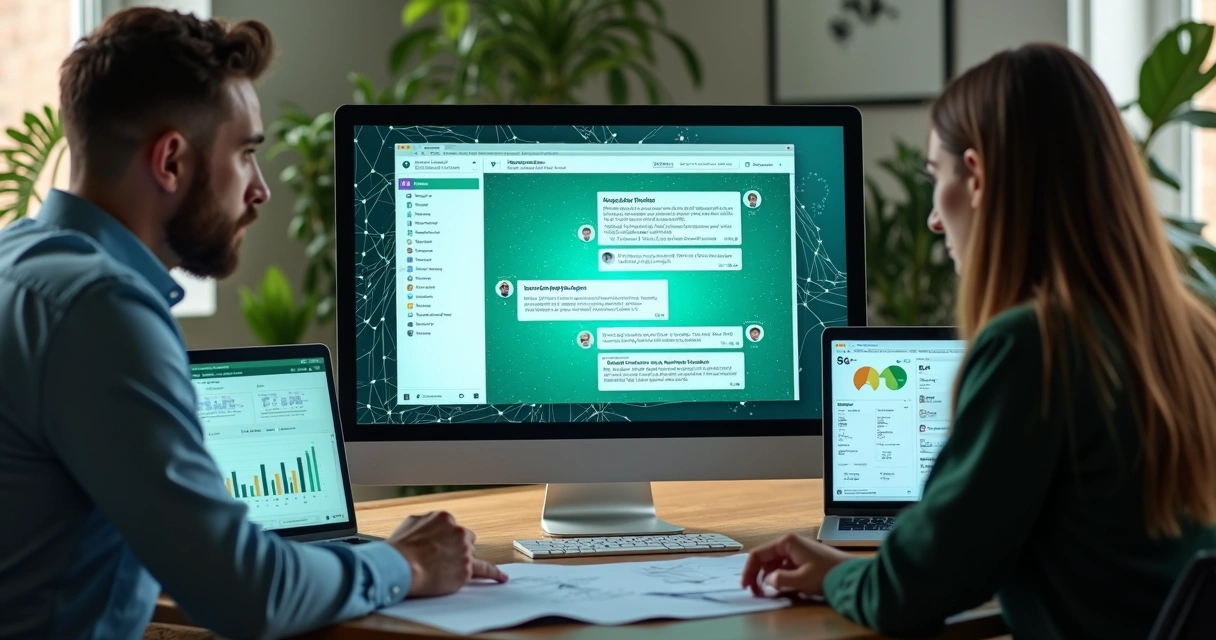 Conversa de vendas monitorada por inteligência artificial no WhatsApp 