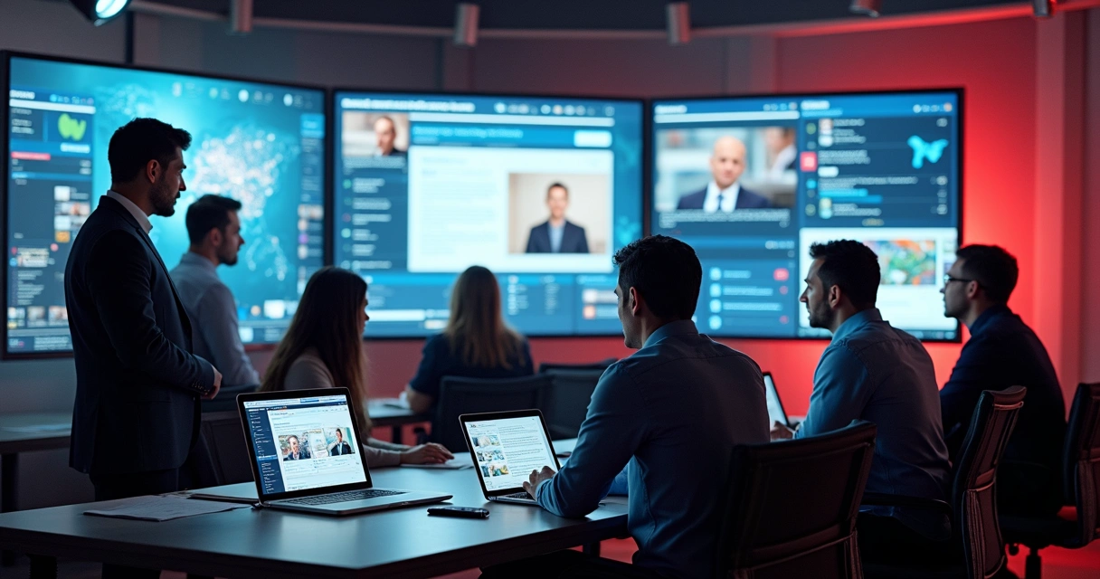 Redação jornalística usando IA para conteúdo digital