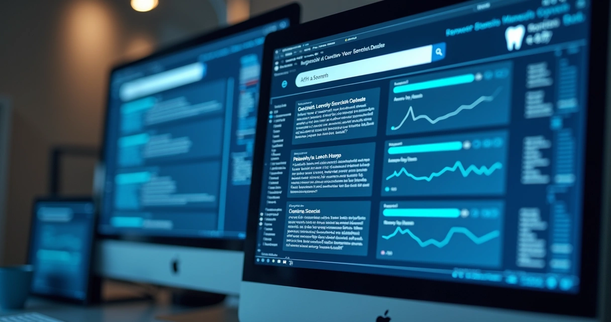 Pesquisa online de tratamentos odontológicos em ambiente digital 