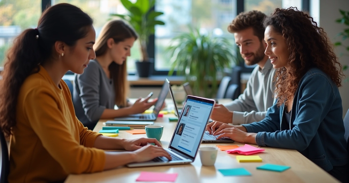 Interação com recrutadores no LinkedIn 