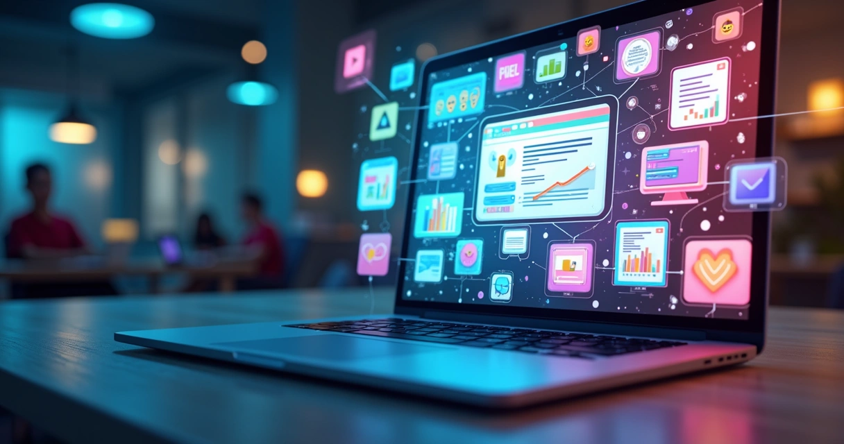 Ambiente virtual de aprendizagem com materiais digitais interativos 