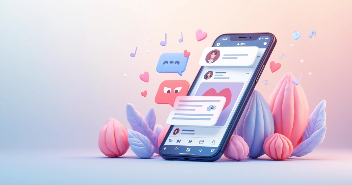 Feed com vários comentários mostrando engajamento do público