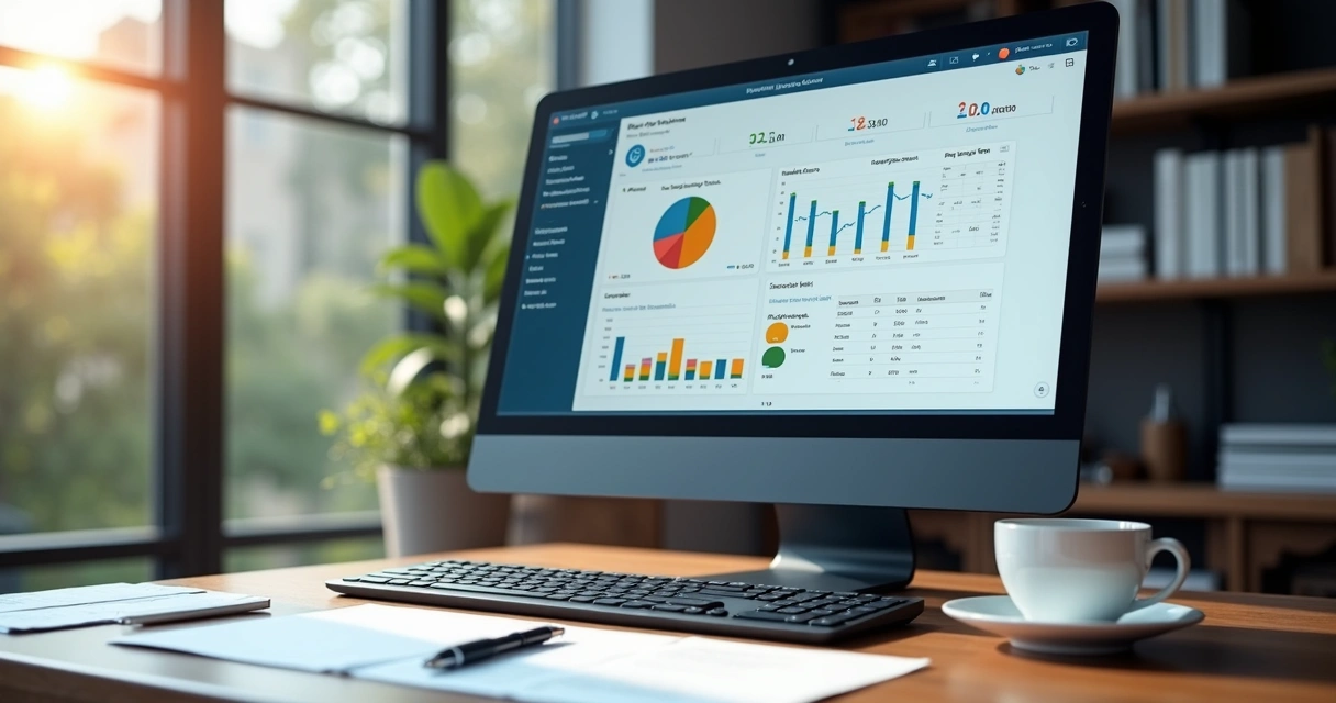 Tela de plataforma de IA jurídica com interface amigável 