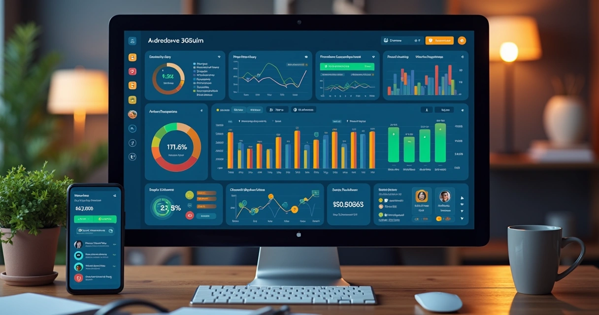 Interface de inteligência artificial em tela de gestão de provedor
