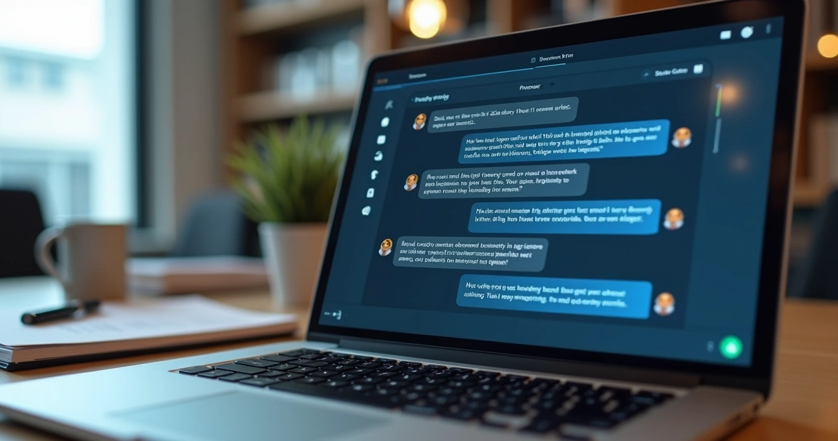 Interface de chat analisando sentimentos de forma automática 