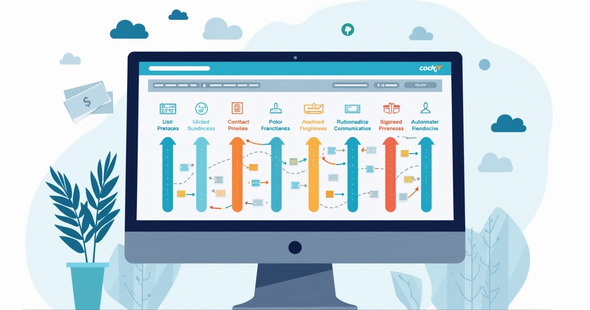 Tela de CRM mostrando múltiplos funis de vendas customizados 
