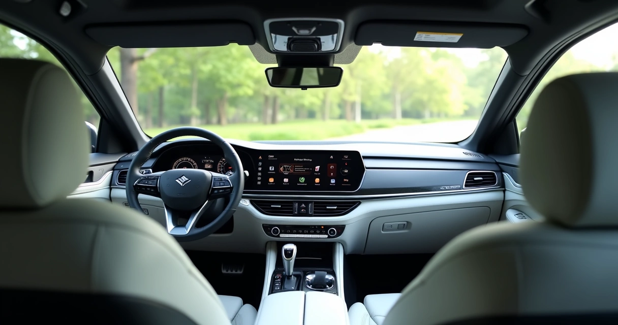 Painel e bancos premium do Haval H9. 