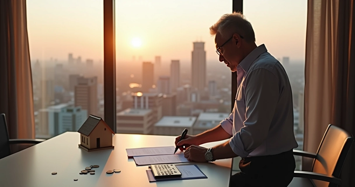 Pessoa analisando contrato de aluguel de imóvel em Porto Alegre 