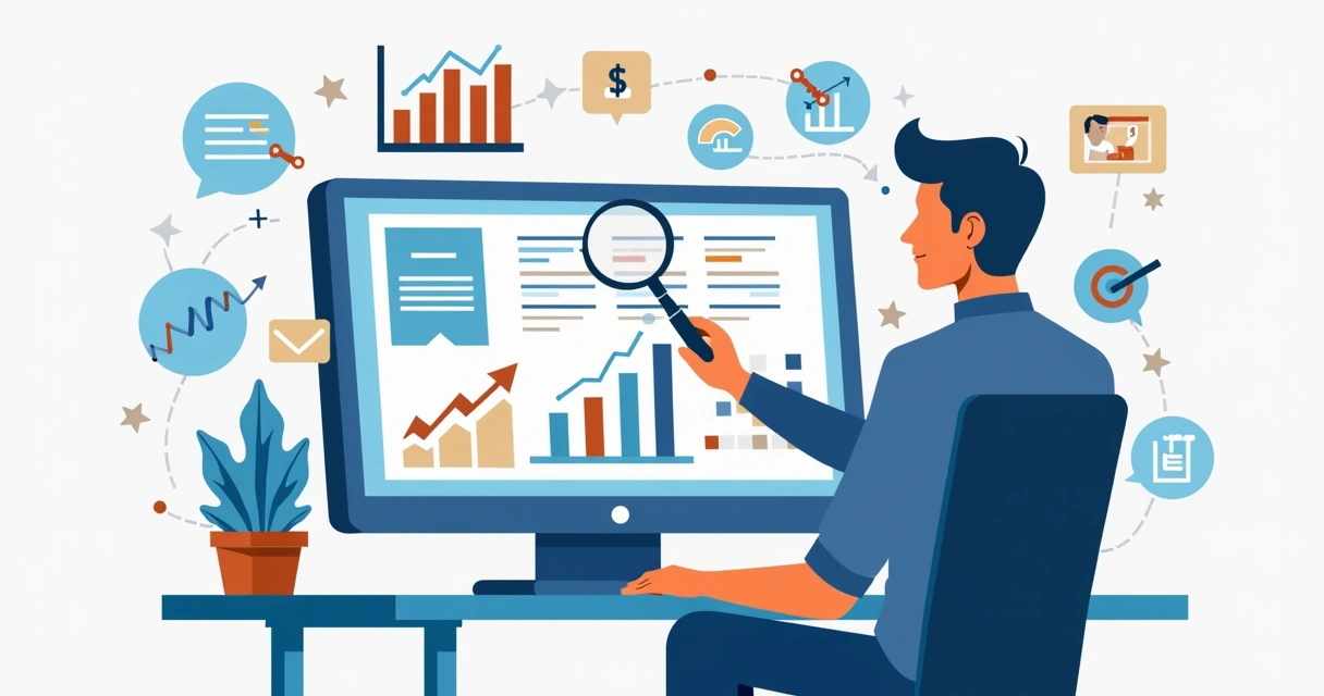 Análise de investimento em marketing digital ecommerce 