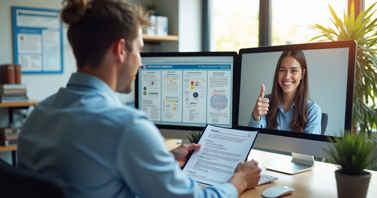 Certified agent remotely assists with ITIN application review 