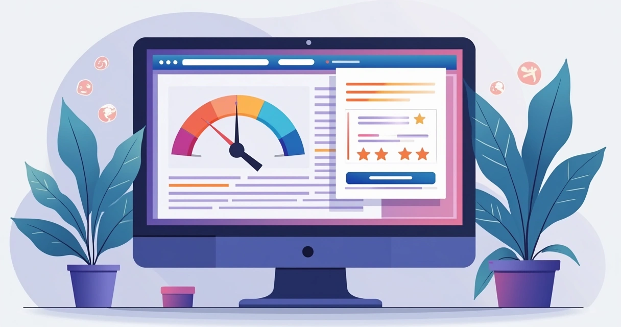 Interface de usuário mostrando ótima performance graças ao JavaScript
