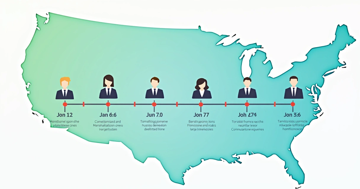 Infographic showing job creation plan with timelines 