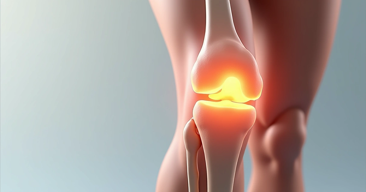 Anatomia do joelho com ênfase na cartilagem articular e patela 