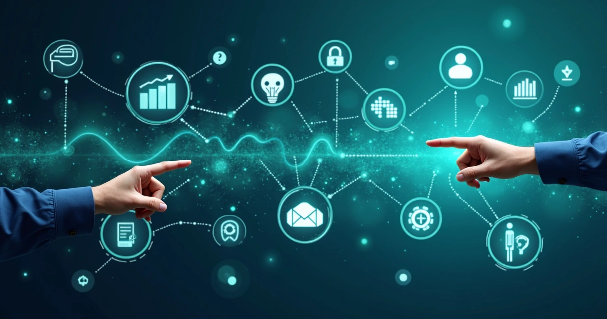 Painel com etapas da jornada do cliente integradas por dados 