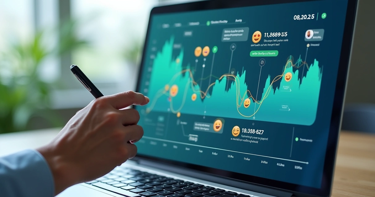 Jornada do paciente ilustrada em linha do tempo digital 