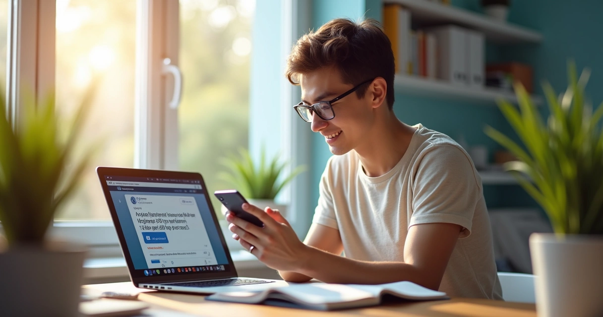 Etapas do aluno em uma plataforma de cursos online 