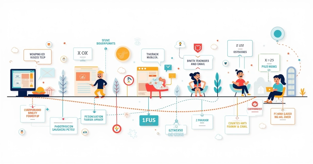 Leads B2C: Guia Prático de Geração, Qualificação e Conversão 5 Exemplo de jornada personalizada para lead B2C