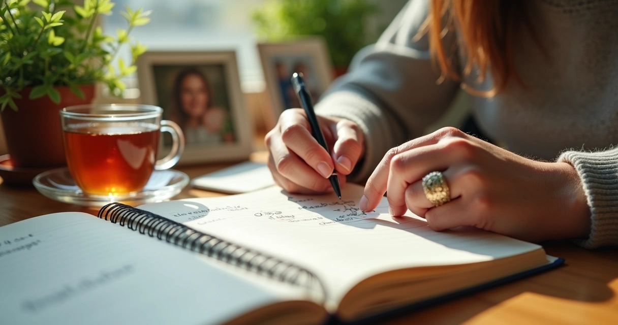 Journaling process for self-reflection and growth 