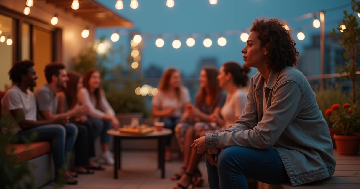 jovem se sentindo isolado, em solidão