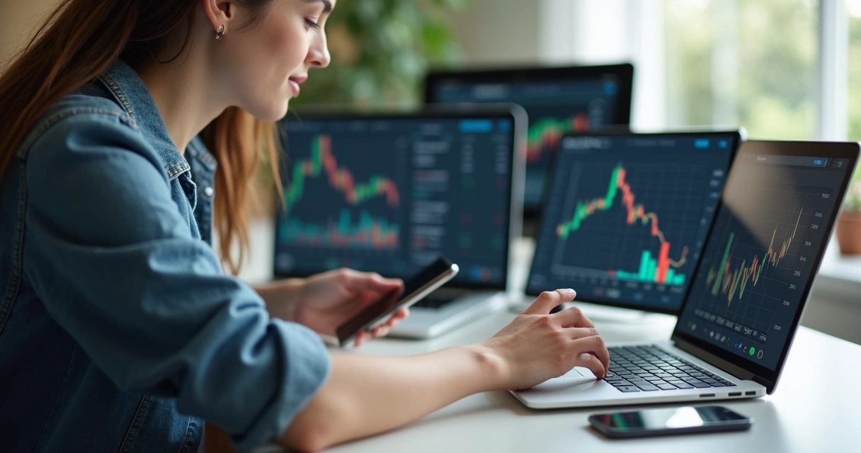 Jovem utiliza ferramentas digitais durante treinamento técnico 