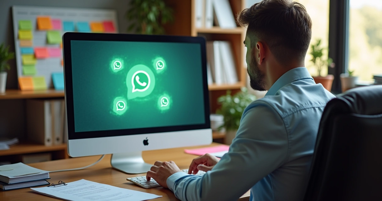 Campanha de atualização jurídica enviada pelo WhatsApp 