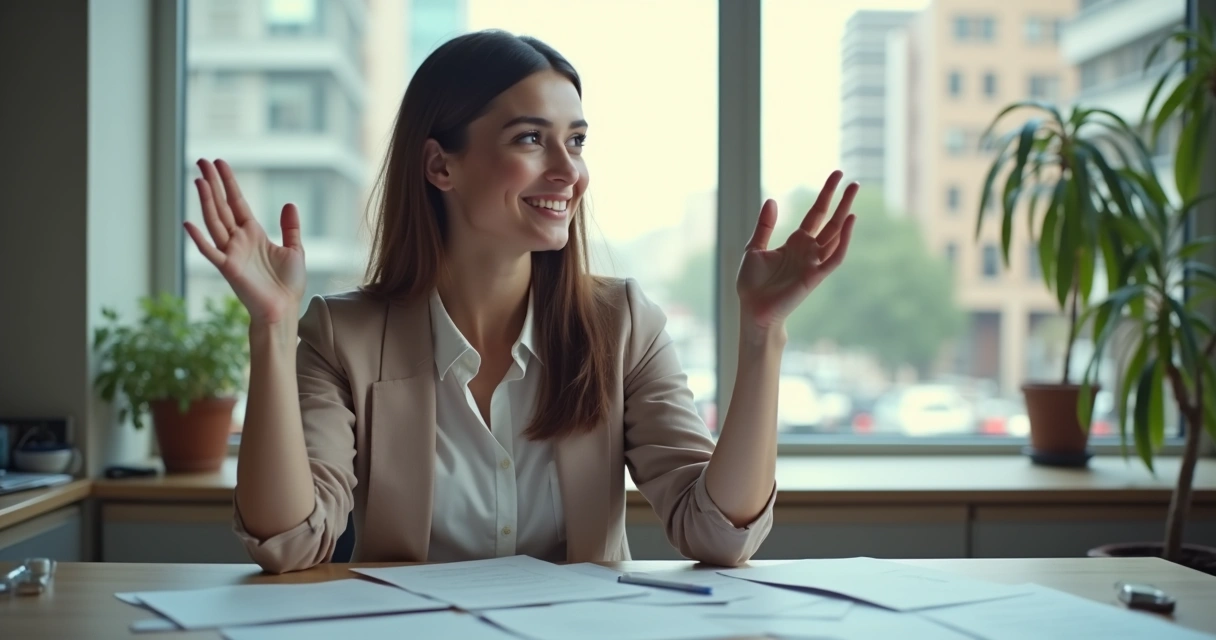 Pessoa olhando para o lado com expressão de justificativa 