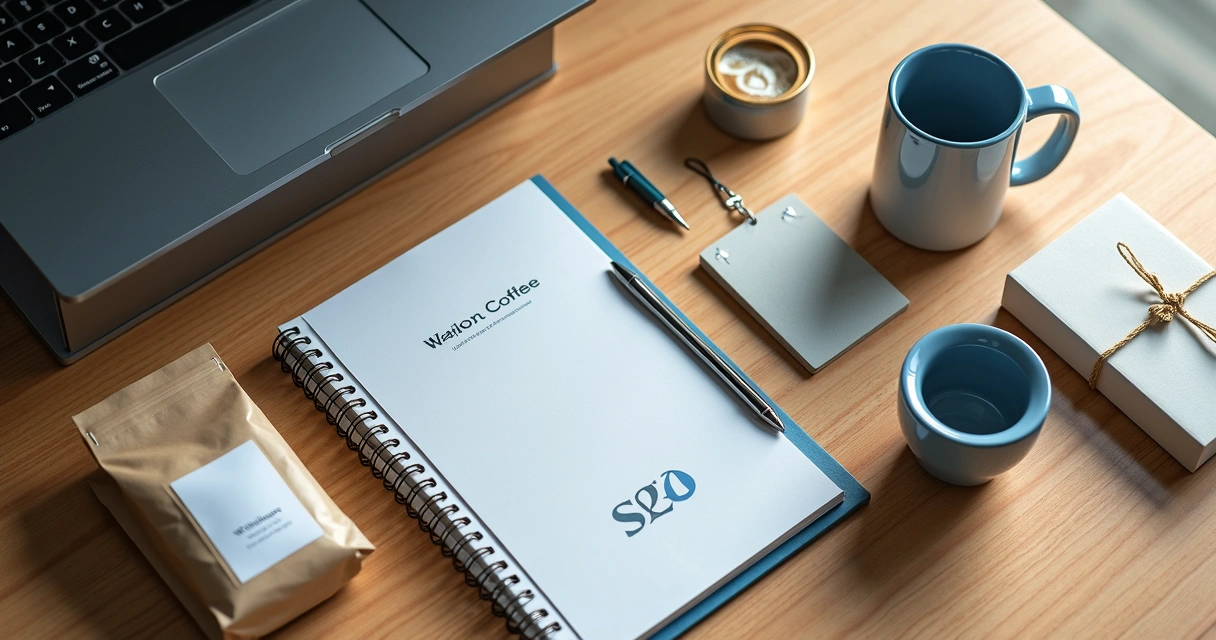 Kit corporativo com café e brindes personalizados 