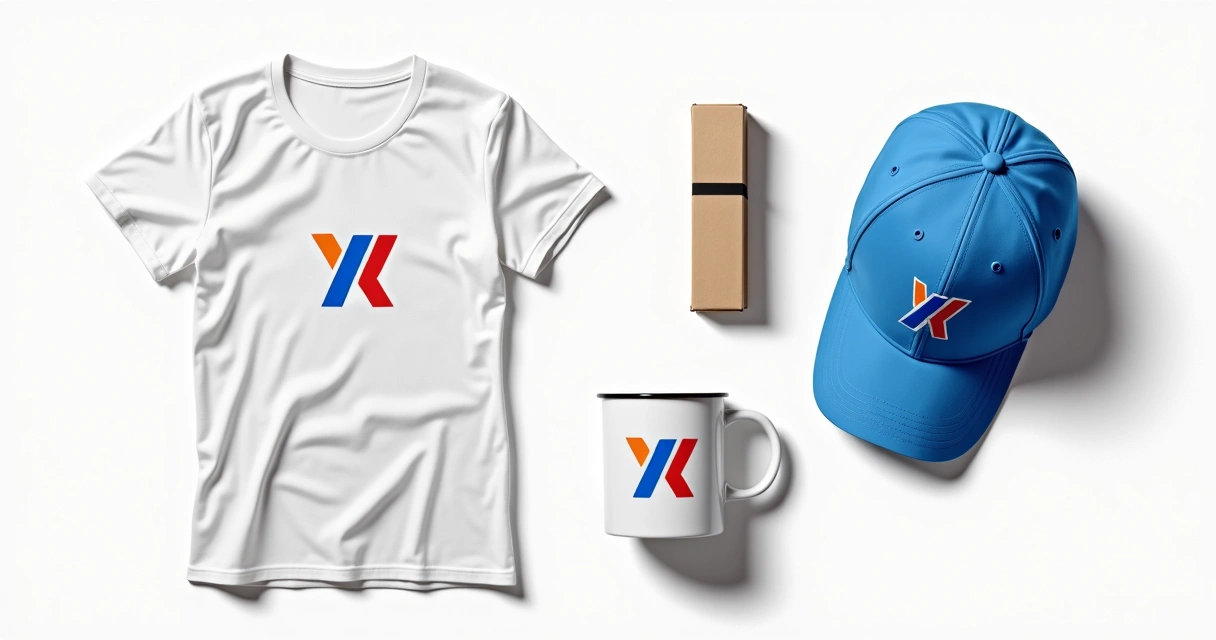 Kit camisa boné caneca personalizados com logo