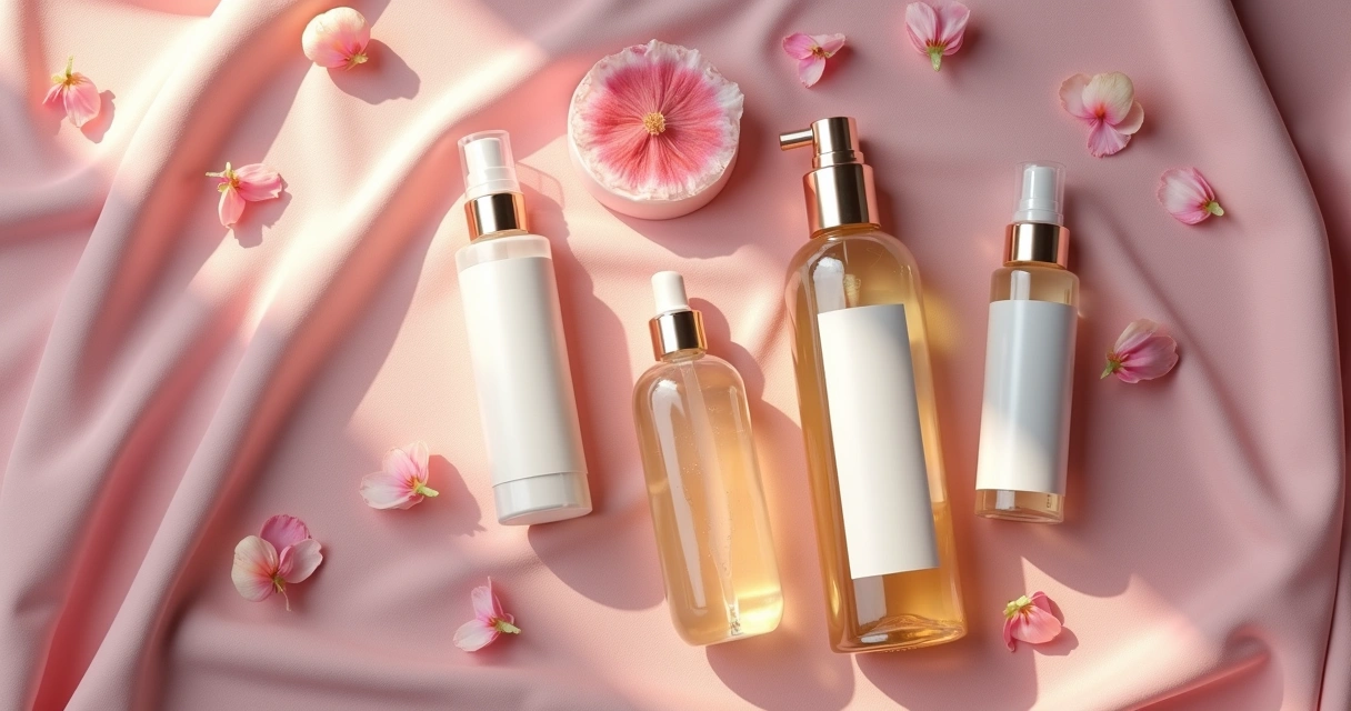 Kit de produtos para cuidado íntimo e massagem sensual 