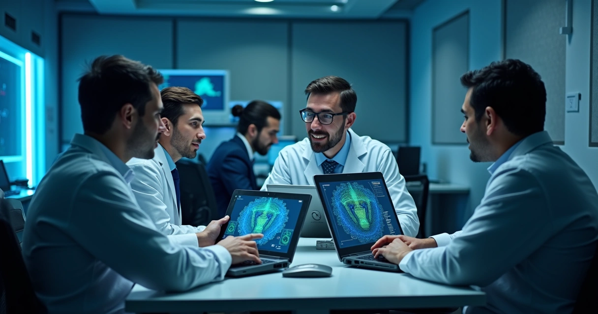 Laboratório pericial analisando áudio digital 