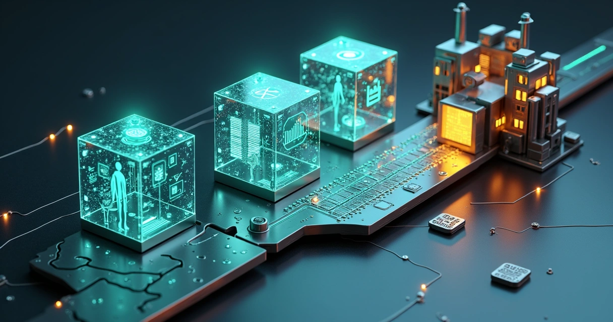 Laboratórios brasileiros de IA conectados a uma fábrica digital produzindo resultados em escala 