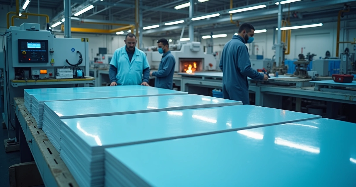 Laminado de PTFE aplicado em máquinas industriais 