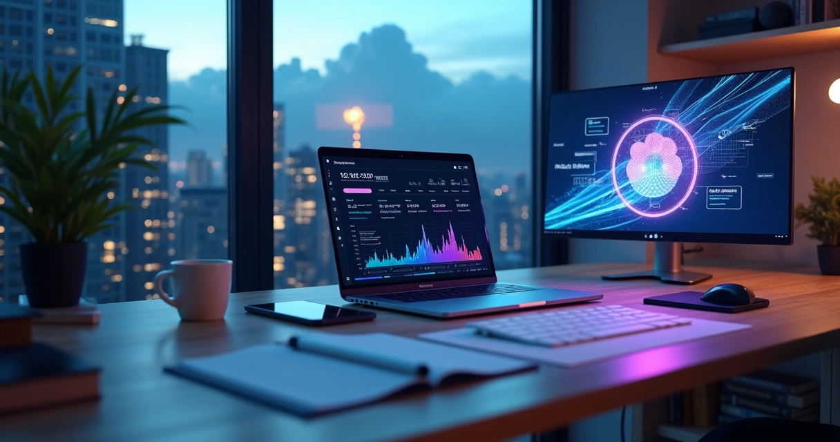 Lançamento de plataforma SaaS em nuvem guiado por inteligência artificial 