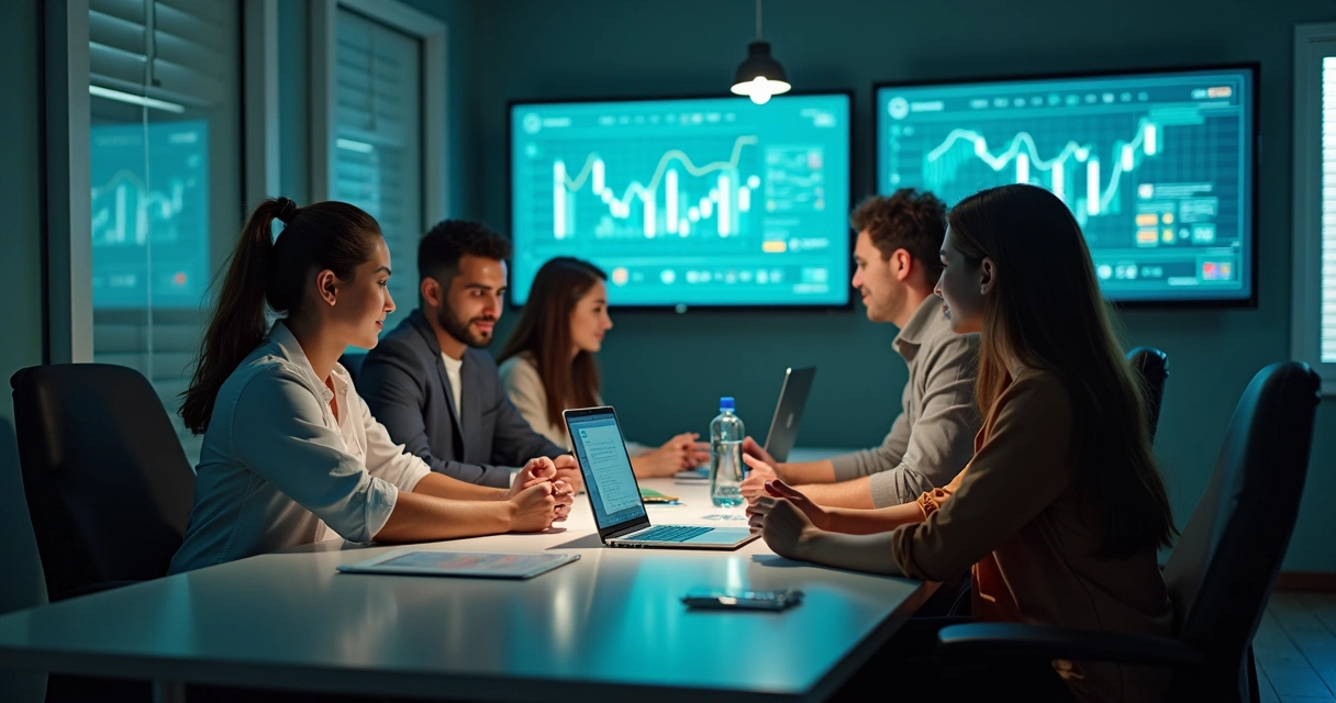 Operação de vendas intensa com equipe monitorando mensagens de WhatsApp 