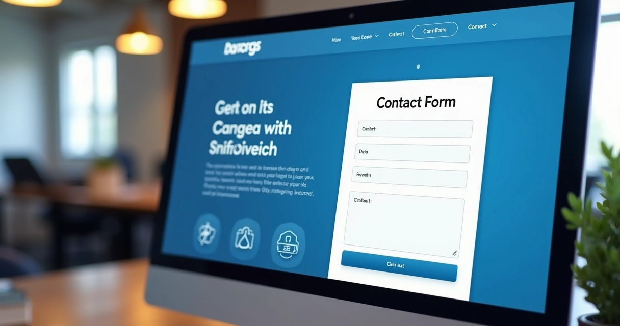 Landing page jurídica com formulário simples e informações claras para captação de leads qualificados