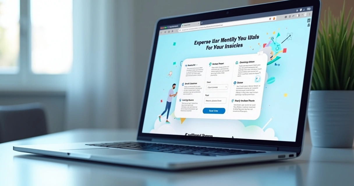 Inbound Marketing para SaaS B2B: Guia de Estratégias Práticas 5 Landing page SaaS B2B com formulário de captação