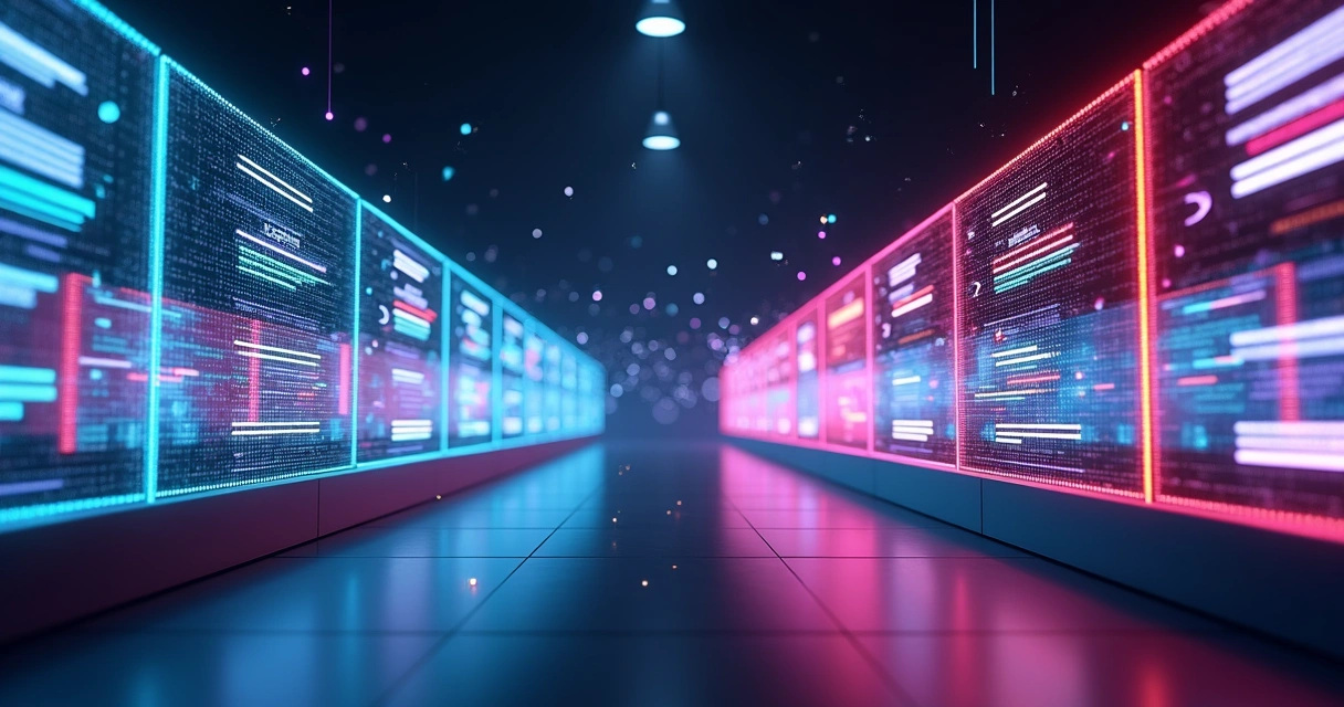 Fluxo visual conectando blog automático a múltiplas landing pages dinâmicas 