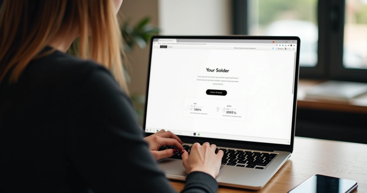Landing page com foco em conversão e poucos elementos 