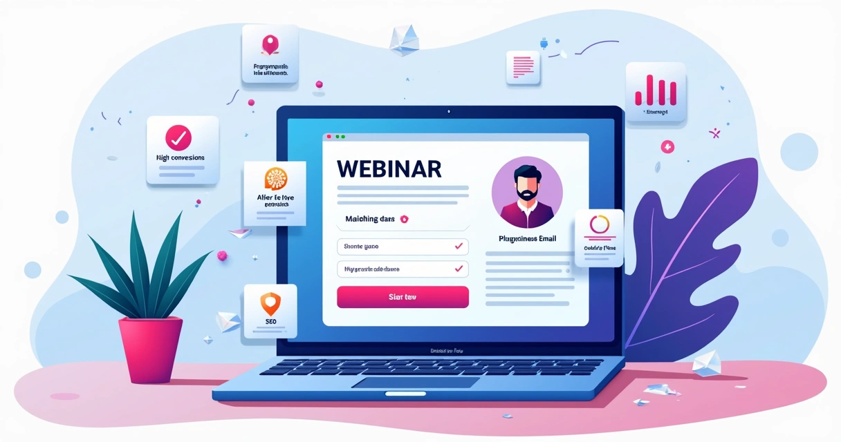 Landing Page para Webinar: Como Montar e Multiplicar Conversões