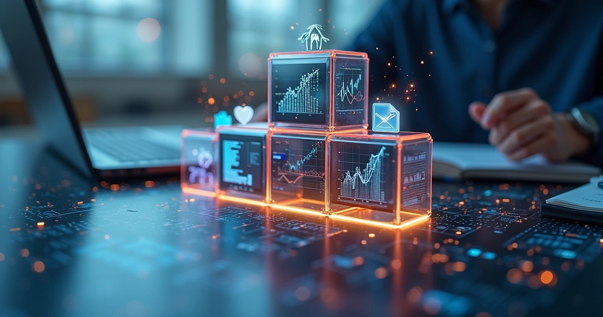 ERP and Laravel integration concept art