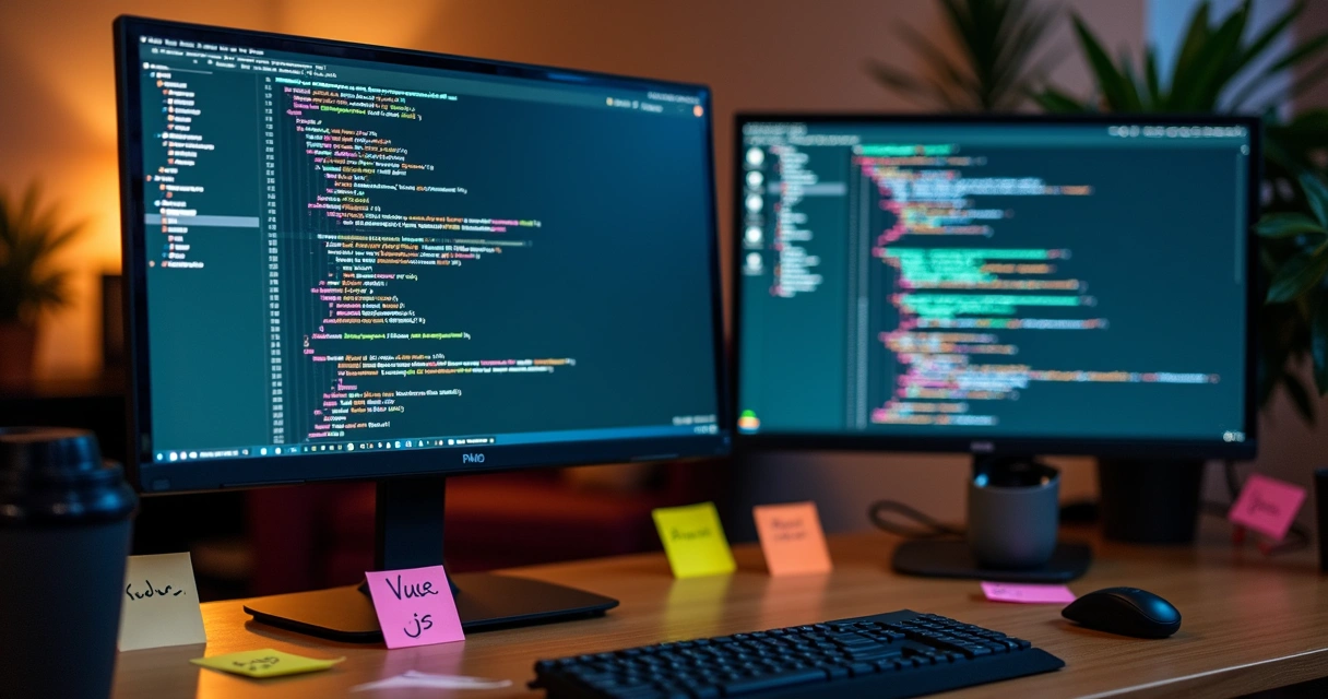 Laravel and Vue code integration monolithic architecture